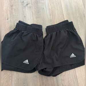 Adidas Women's Black Athletic Aero Ready Running Shorts